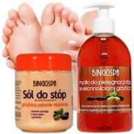 tinea foot cracking heels salt + bingospa mydlo