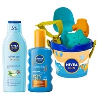 NIVEA SUN Balzam v spreji + Krém po opaľovaní