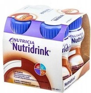 NUTRIDRINK 4 x 125 ml čokoládová príchuť