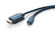 Micro HDMI s ethernetovým adaptérovým káblom 2 m