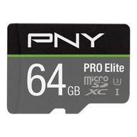 PNY 64 GB micro SD XC PRO ELITE UHS U3 V30 100 MB