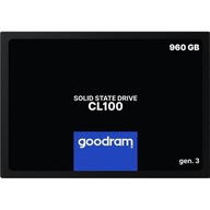 GOODRAM CL100 SSD DISK 960GB 2,5'' SATA III