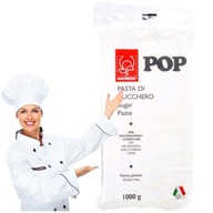 PLASTOVÁ POP CUKROVÁ POĽAVA 1 kg POĽAVA Z BIELEHO CUKRU