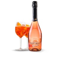 NOČNÝ ORIENTOVÝ DRINK - SPRITZ nealkoholický 0% koktail, nápoj