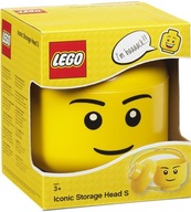 LEGO KONTAJNER HEAD BOY BOY VEĽKOSŤ S 16 CM 2 LITRE