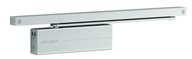 Dverový zatvárač Assa Abloy DC175 strieborný pre dvere 110cm, maximálna hmotnosť 80kg