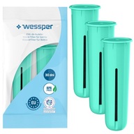 VODNÝ FILTER WESSPER CARBON WATER FILTER pre fľašu DAFI SOFT a SOLID s filtrom, 3 ks.