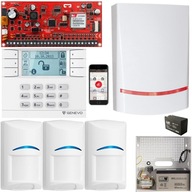 GENEVO HOME ALARM GSM PRIMA 64SET DETEKTORY BOSCH