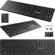 BEZDRÔTOVÁ NOŽNICOVÁ KLÁVESNICA AKO LAPTOP SUPER TENKÝ MODECOM 700W