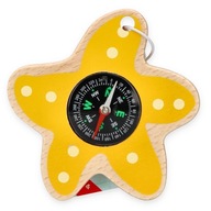 Hračky pre deti Compass Wooden Starfish Sfd