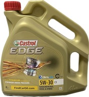 CASTROL 5W30 4L. MOTOROVÝ OLEJ EDGE TITANIUM C3 S