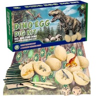 SÚPRAVA ARCHEOLÓG DINOSAUROV NA VÝKPAVY BÍNY + 12 VAJÍCIÍ + STOLOVÁ HRA