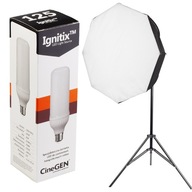 Panolux SOFTBOX Octa lampa 90cm 125W LED ŽIAROVKA STOJÍK