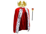 Hrací kostým King's Cape dress prezliecť