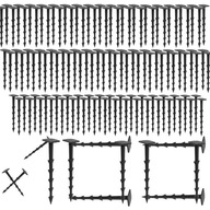 Špendlíky na agrotextíliu, 15 cm, 100 kusov