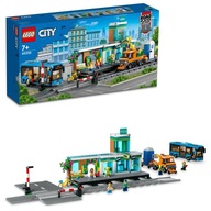 LEGO City 60335 Veľká súprava Železničná stanica 907 dielikov