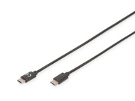 USB 2.0 C – kábel USB C 3,0 m Digitus AK-300138-030-S