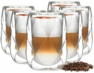 CAPPUCINO GLASS VIALLI DESIGN 6 X 250 ML