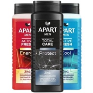 Apart Men pánsky sprchový gél 3v1 Mix of Fragrances Set 3x500ml