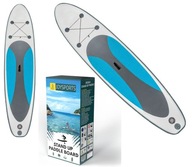 Stand Up Paddle SUP Board 300 cm modrá a šedá PDB-40001 JoySports