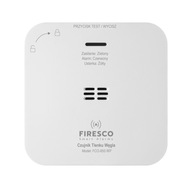 FIRESCO FCO-850 WF detektor oxidu uhoľnatého s funkciou SMART WIFI TUYA