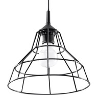 Závesná lampa SOLLUX ANATA čierna 1 x E27 SL.0146