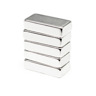 5x NEODYMOVÝ MAGNET 20x10x5 mm SILNÝ TANIER