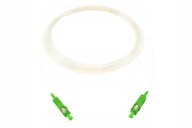 NEVIDITEĽNÉ optické vlákno, patchcord SC / APC LSZH 10M