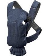 BABYBJORN MINI 3D sieťovaný nosič detí Dark Blue