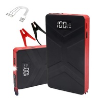 BOOSTER JUMP STARTER POWERBANK S LED BATERKOU + KONCOVKAMI 6000mAh USB 3V1