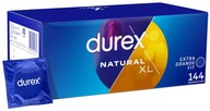 Durex Natural XL 144 ks Kondómy nadmernej veľkosti