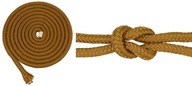 Šnúra 8mm ROPE C.zlatá Jadro 10m