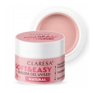 CLARESA Soft&Easy NATURAL gél na stavbu nechtov 12g