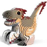 Dinosaurus Raptor Eugy. Ekologické 3D puzzle.