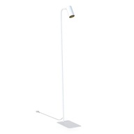 MONO stojaca lampa 120cm 10W GU10 | biele zlato