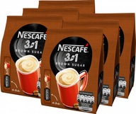 NESCAFE rozpustný hnedý cukor 3v1 10x16,5g x6