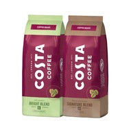 Costa Coffee Bright Blend tmavé zrná 2x500g