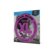 Str.D'addario EXL120-7 pre elektrickú gitaru 9-54