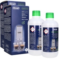 2x Delonghi Descaler odstraňovač vodného kameňa pre espresso kávovar Delonghi EcoDecalk 500 ml