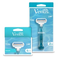 Sada žiletiek Gillette Venus Smooth pre ženy + 6x kazeta