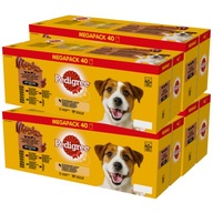 PEDIGREE KRMIVO PRE PSA VRECKÁ V Omáčke 160X100G