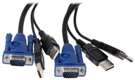 ATEN CS22U-A7 KVM switch 2-port USB VGA Remote