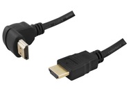 UHLOVÁ ZÁSTRČKA KÁBLA HDMI - PRIAMA ZÁSTRČKA HDMI 1,5M HQ