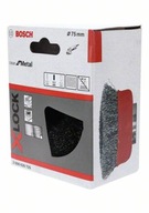 BOSCH kefa na poháre, vlnitý drôt 75 mm X-LOCK