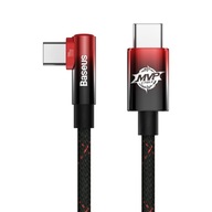 BASEUS UHLOVÝ KÁBLOVÝ KÁBEL PD USB Typ C 2m 100W