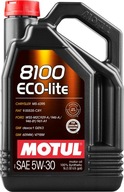 MOTUL OIL 5W/30 8100 ECO-LITE 4L GM DEXOS1 GEN.2/6094M/4718