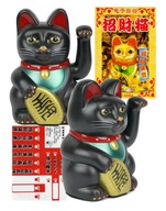 MANEKI-NEKO JAPONSKÁ MAČKA MAČIČKA POSTAVY ŠŤASTIA