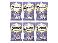 DREAMIES Kačacia pochúťka pre mačky 6 x 60 g