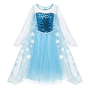 Elsa Outfit M Elsa Dress Disguise 116 - 122 cm Elsa Frozen