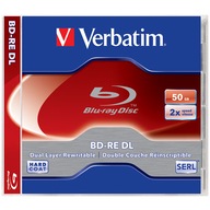 VERBATIM BD-RE DL 50GB prepisovateľný 1 ks